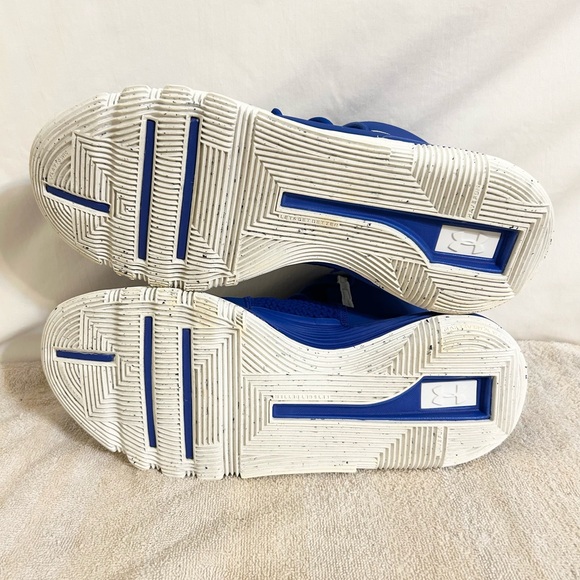 Under Armour Curry 3Zer0 2 Royal Blue size 12.5 MEN’S BASKETBALL SHOES - Picture 7 of 9